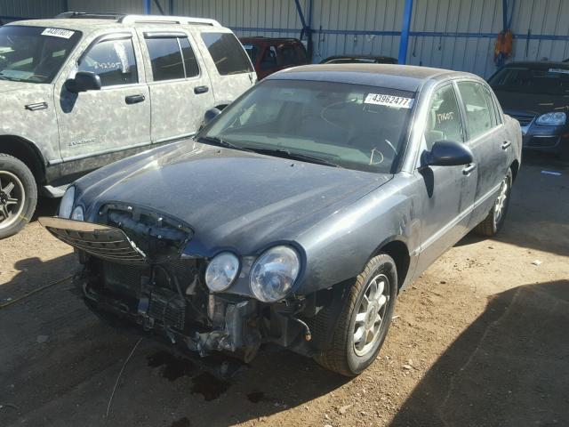 KNALD124455063276 - 2005 KIA AMANTI GRAY photo 2