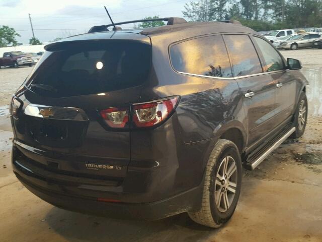 1GNKRGKD1FJ154251 - 2015 CHEVROLET TRAVERSE L GRAY photo 4