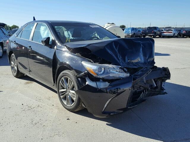 4T1BF1FK5GU254825 - 2016 TOYOTA CAMRY LE შავი ფოტო 1