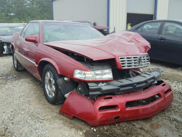 1G6ET1295XU601683 - 1999 CADILLAC ELDORADO T RED photo 1