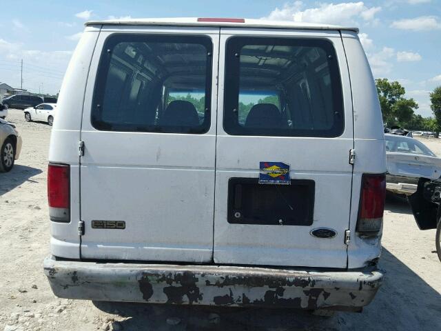 1FTRE1425YHB47177 - 2000 FORD ECONOLINE WHITE photo 10