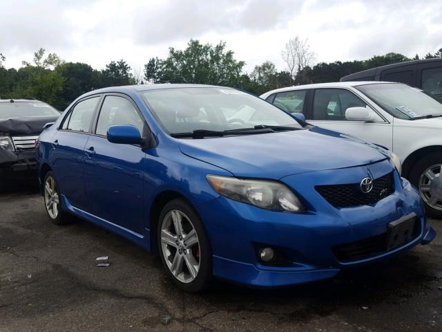 1NXBE40EX9Z066442 - 2009 TOYOTA COROLLA XR 蓝色 照片 1