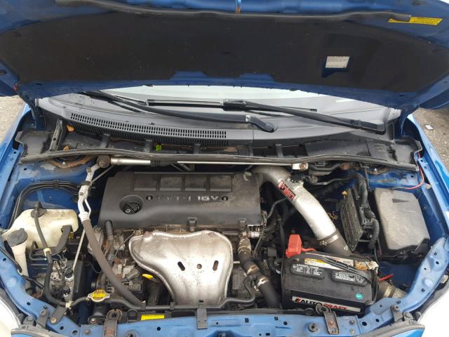 1NXBE40EX9Z066442 - 2009 TOYOTA COROLLA XR 蓝色 照片 7