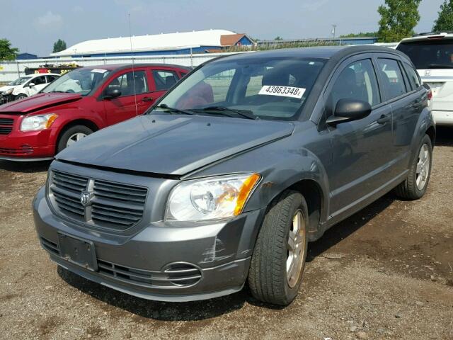 1B3CB1HA5BD295829 - 2011 DODGE CALIBER EX GRAY photo 2