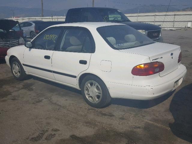 1Y1SK5288YZ409062 - 2000 CHEVROLET GEO PRIZM 白色 照片 3