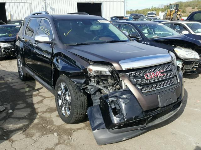 2GKFLXE55C6262403 - 2012 GMC TERRAIN BLACK photo 1