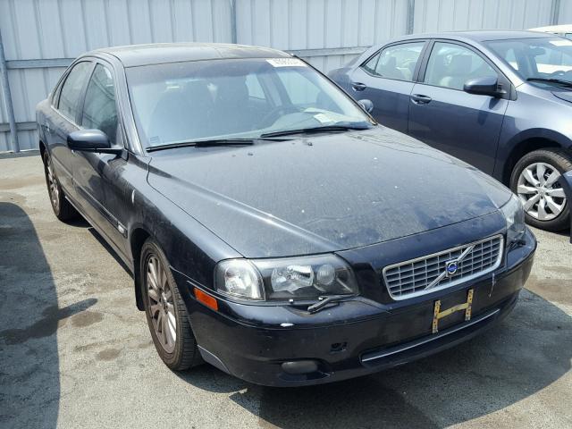 YV1TS91ZX41340789 - 2004 VOLVO S80 T6 BLACK photo 1