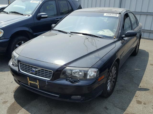 YV1TS91ZX41340789 - 2004 VOLVO S80 T6 BLACK photo 2