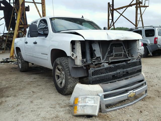 3GCPKREA0BG114609 - 2011 CHEVROLET SILVERADO WHITE photo 1