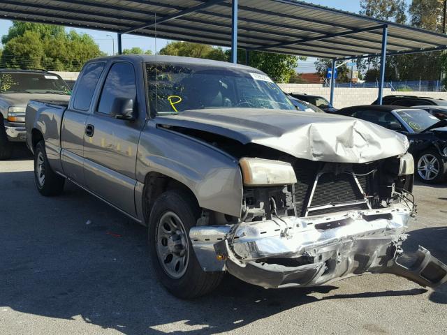 1GCEC19X87Z110772 - 2007 CHEVROLET SILVERADO GRAY photo 1