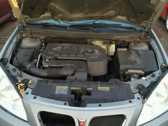 1G2ZG58B174235620 - 2007 PONTIAC G6 BASE BLUE photo 7