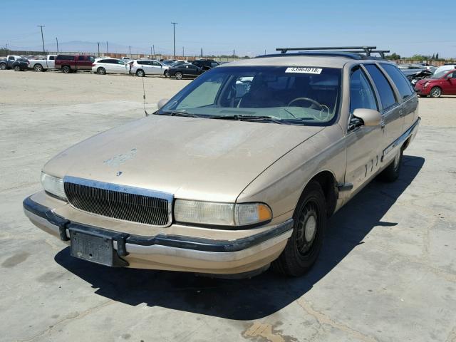 1G4BR82P7SR425510 - 1995 BUICK ROADMASTER TAN photo 2