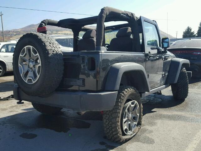 1C4BJWCG5DL524119 - 2013 JEEP WRANGLER BLACK photo 4