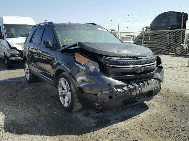 1FM5K7F80DGA08646 - 2013 FORD EXPLORER L BLACK photo 1