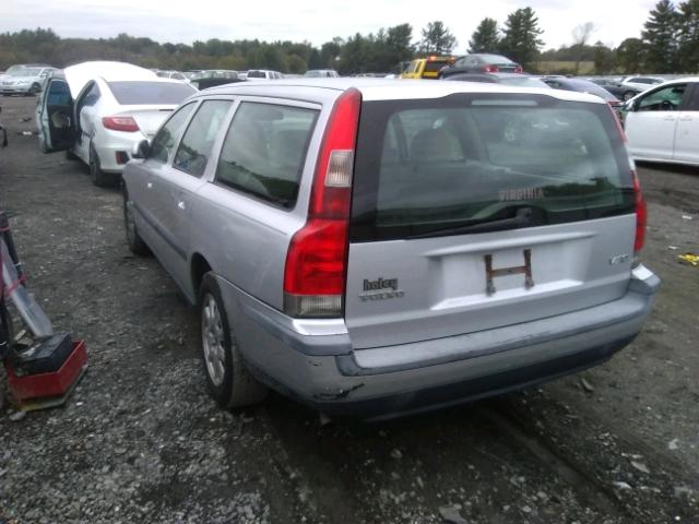 YV1SW61R812093180 - 2001 VOLVO V70 GRAY photo 3