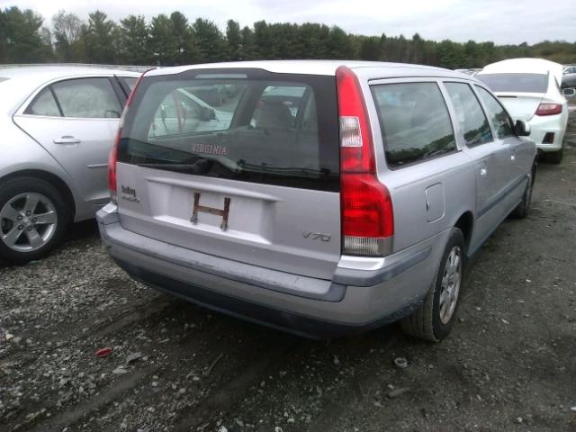 YV1SW61R812093180 - 2001 VOLVO V70 GRAY photo 4