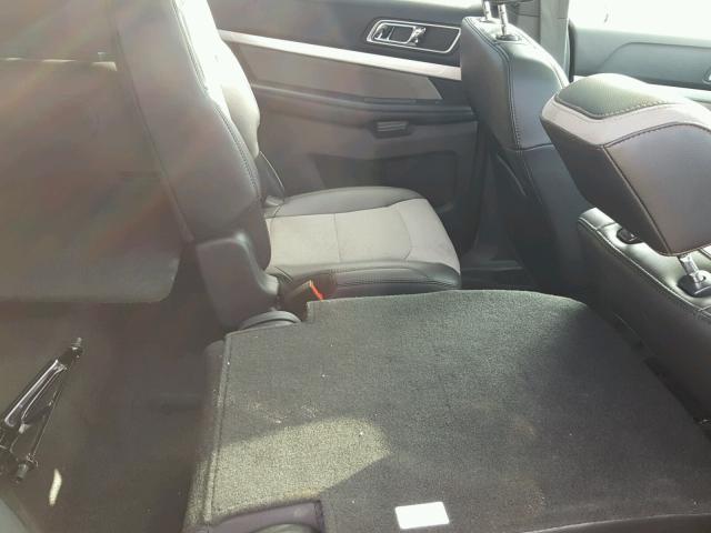 1FM5K7D82HGD52018 - 2017 FORD EXPLORER BLUE photo 6