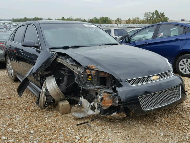 2G1WG5E31C1269521 - 2012 CHEVROLET IMPALA BLACK photo 1