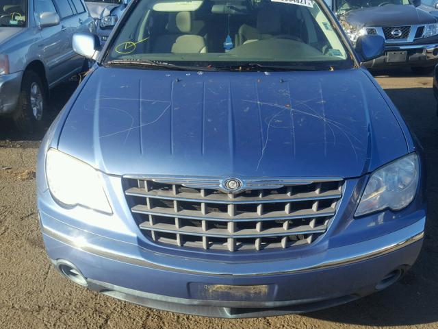 2A8GF68X67R334270 - 2007 CHRYSLER PACIFICA T BLUE photo 9