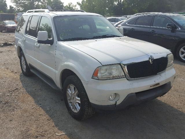 5LMEU68H63ZJ48492 - 2003 LINCOLN AVIATOR 白色 照片 1