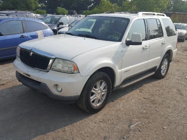 5LMEU68H63ZJ48492 - 2003 LINCOLN AVIATOR 白色 照片 2