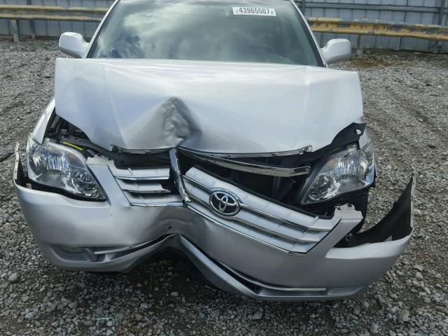 4T1BK36B27U197362 - 2007 TOYOTA AVALON SILVER photo 7