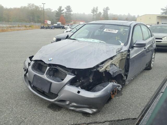 WBAPK7G50BNN86978 - 2011 BMW 328 XI Մոխրագույն լուսանկար 2