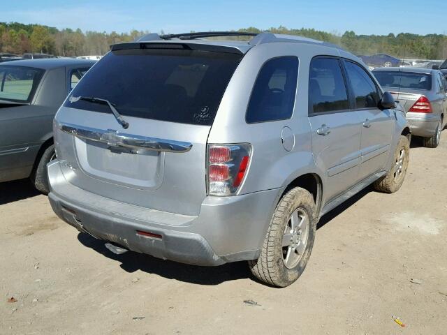 2CNDL63F556046283 - 2005 CHEVROLET EQUINOX LT GRAY photo 4