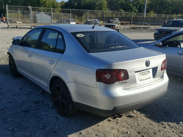 3VWJM71K28M052348 - 2008 VOLKSWAGEN JETTA S SILVER photo 3