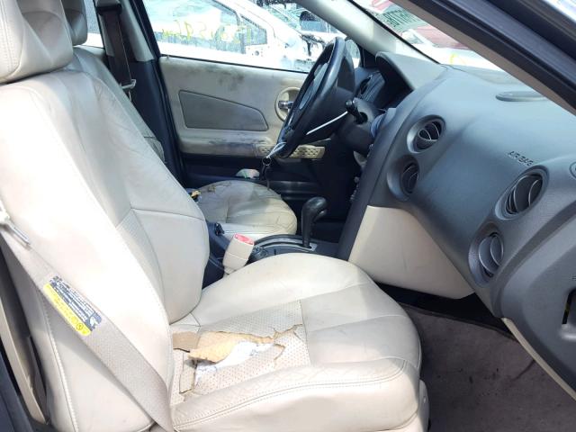 2G2WS522451167283 - 2005 PONTIAC GRAND PRIX GRAY photo 5