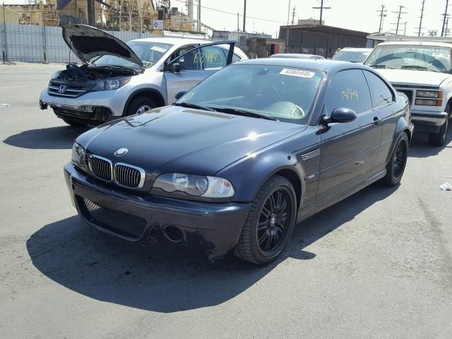 WBSBL93404PN59332 - 2004 BMW M3 BLUE photo 2