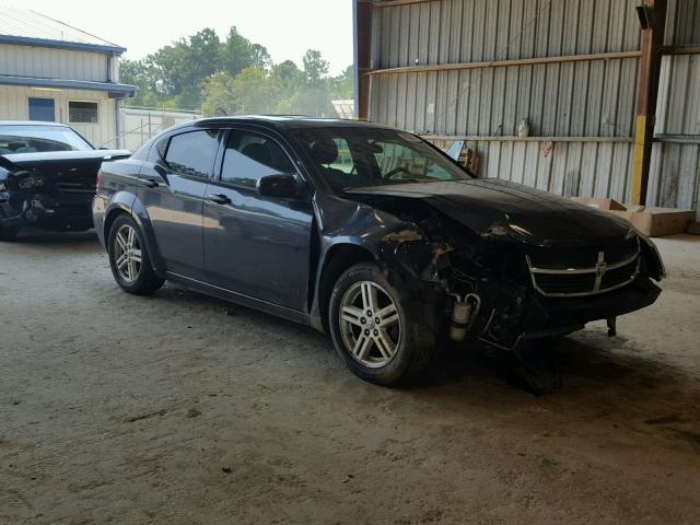 1B3LC56B89N555693 - 2009 DODGE AVENGER SX BLUE photo 1