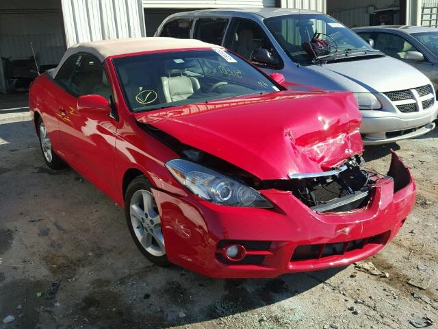 4T1FA38P68U138765 - 2008 TOYOTA CAMRY SOLA RED photo 1