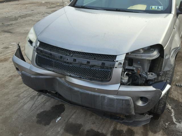 2CNDL73FX56061884 - 2005 CHEVROLET EQUINOX LT GRAY photo 9