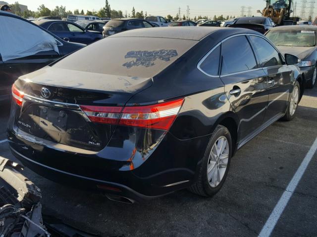 4T1BK1EB0DU020486 - 2013 TOYOTA AVALON BAS BLACK photo 4