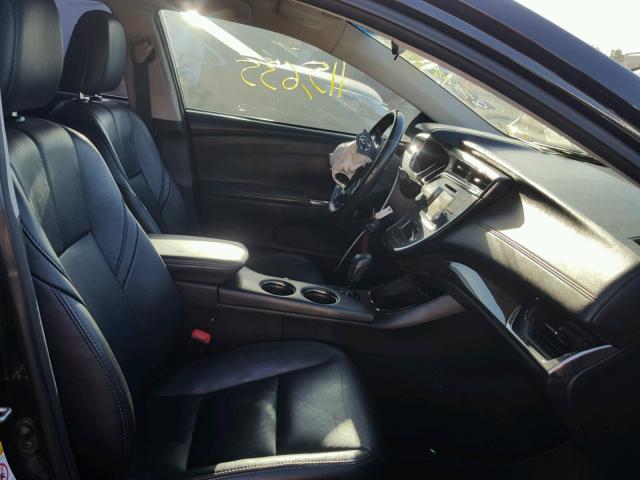 4T1BK1EB0DU020486 - 2013 TOYOTA AVALON BAS BLACK photo 5