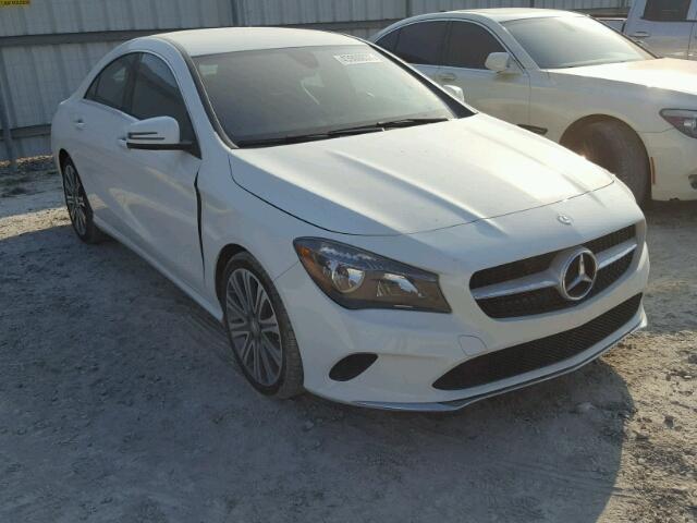 WDDSJ4EB7HN432239 - 2017 MERCEDES-BENZ CLA WHITE photo 1