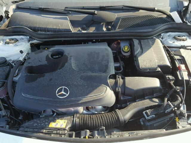 WDDSJ4EB7HN432239 - 2017 MERCEDES-BENZ CLA WHITE photo 7