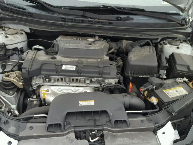 KMHDU46D79U681993 - 2009 HYUNDAI ELANTRA GL SILVER photo 7