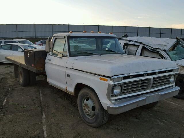 F37MKT87209 - 1974 FORD F-350 WHITE photo 1