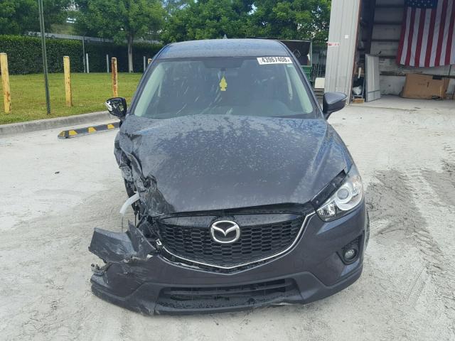 JM3KE2CY9F0471782 - 2015 MAZDA CX-5 TOURI GRAY photo 9