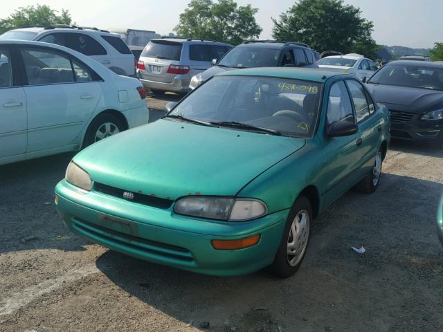 1Y1SK5262SZ028118 - 1995 GEO PRIZM BASE 绿色 照片 2