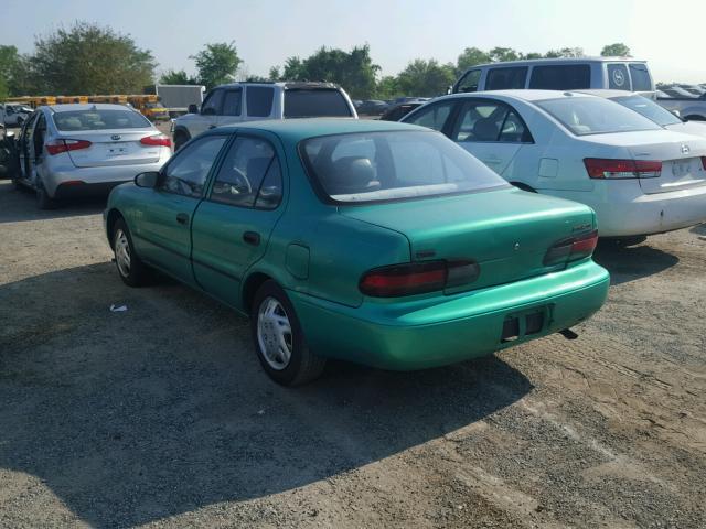 1Y1SK5262SZ028118 - 1995 GEO PRIZM BASE 绿色 照片 3