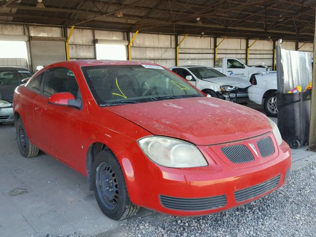 1G2AL15F577249172 - 2007 PONTIAC G5 RED photo 1