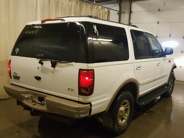 1FMPU18L6XLB30439 - 1999 FORD EXPEDITION WHITE photo 4