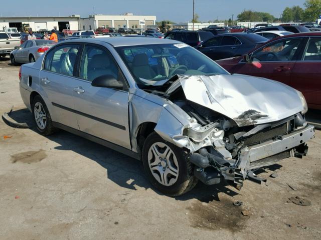 1G1ZS52F15F250795 - 2005 CHEVROLET MALIBU SILVER photo 1