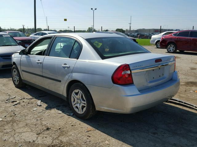 1G1ZS52F15F250795 - 2005 CHEVROLET MALIBU SILVER photo 3