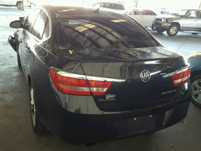 1G4PP5SK7E4164587 - 2014 BUICK VERANO BLACK photo 3