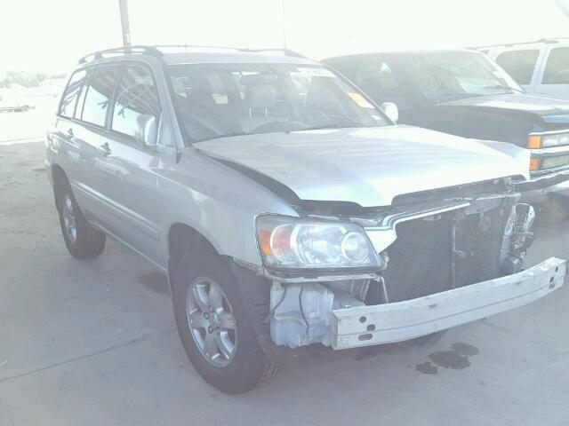 JTEEP21A870210677 - 2007 TOYOTA HIGHLANDER SILVER photo 1