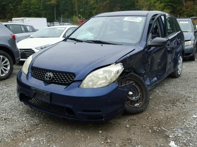 2T1KR32E04C264470 - 2004 TOYOTA COROLLA MA BLUE photo 2